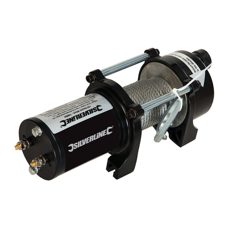 Silverline 748850 12V Electric Winch