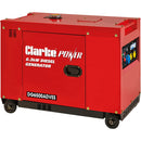 Clarke 8877150 DG6500ADVES 6.5kVA Canopied Diesel Standby Generator