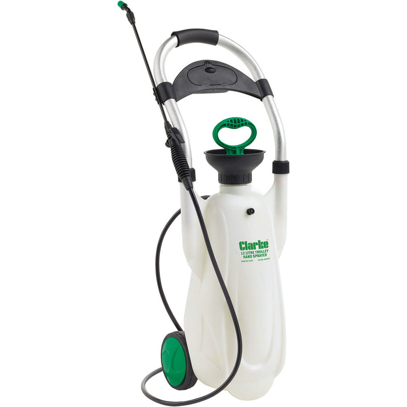Clarke 3402235 12LST Hand Pump Trolley Sprayer