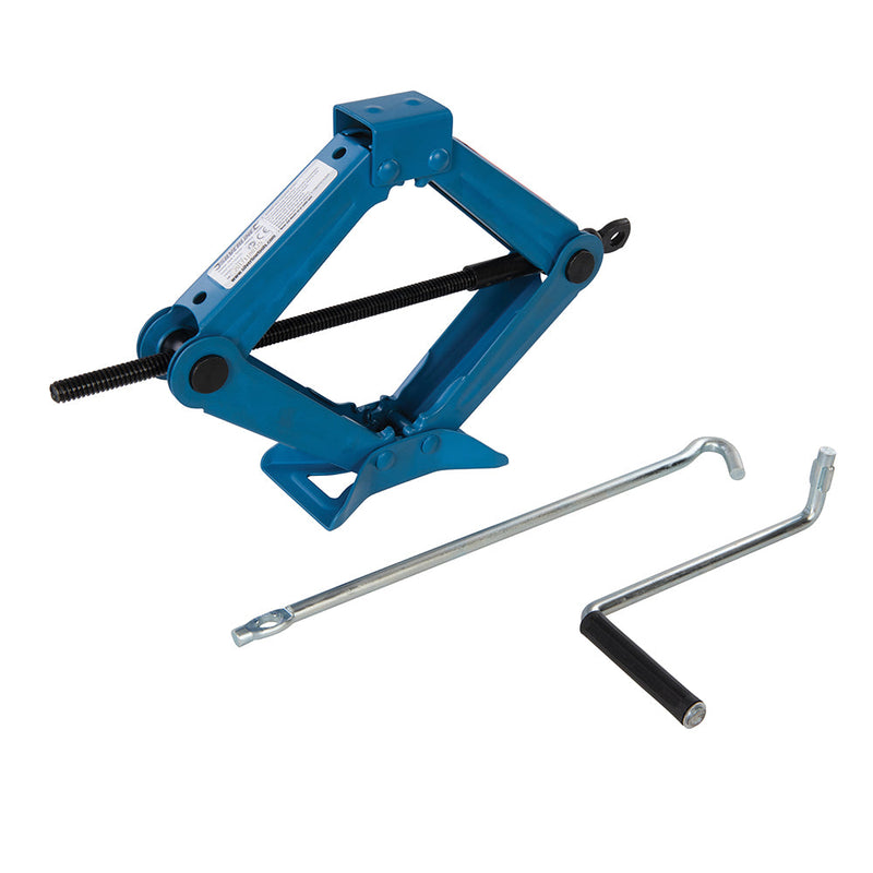 Silverline 755985 Scissor Jack 1 Tonne