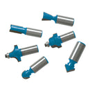 Silverline 763555 1/2" TCT Router Bit Set 12pce