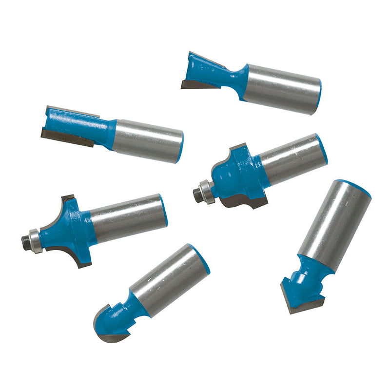 Silverline 763555 1/2" TCT Router Bit Set 12pce