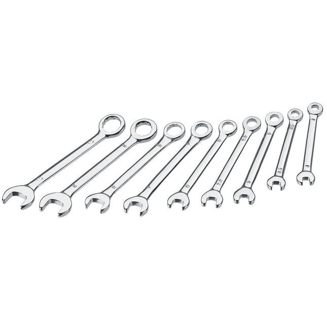 Clarke 1700617 PRO217 9 Piece Miniature Combination Spanner Set