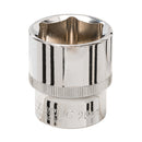 Silverline 766480 Socket 1/2" Drive 6pt Metric