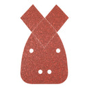 Silverline 766555 Hook & Loop Detail Sander Sheets with 2 Tips 140mm 10pk