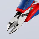 KNIPEX 77 02 115 Electronics Diagonal Cutter with multi-component grips 115 mm