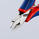 KNIPEX 77 22 115 Electronics Diagonal Cutter with multi-component grips 115 mm