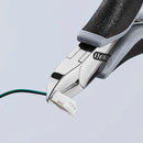 KNIPEX 77 22 115 ESD Electronics Diagonal Cutter ESD with multi-component grips 115 mm