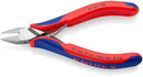 KNIPEX 77 32 130 Electronics Diagonal Cutter with multi-component grips 130 mm