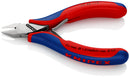 KNIPEX 77 42 115 Electronics Diagonal Cutter with multi-component grips 115 mm
