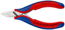 KNIPEX 77 42 115 Electronics Diagonal Cutter with multi-component grips 115 mm