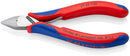 KNIPEX 77 42 130 Electronics Diagonal Cutter with multi-component grips 130 mm