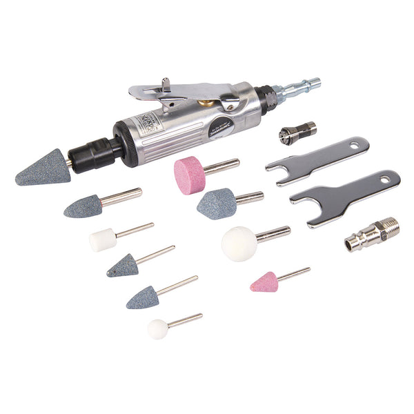 Silverline 783100 Air Die Grinder Kit 15pce