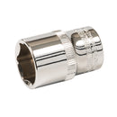 Silverline 783101 Socket Set 1/2" Drive 6pt A/F 7pce