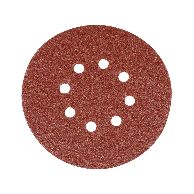 Silverline 783148 Hook & Loop Discs Punched 150mm 10pk