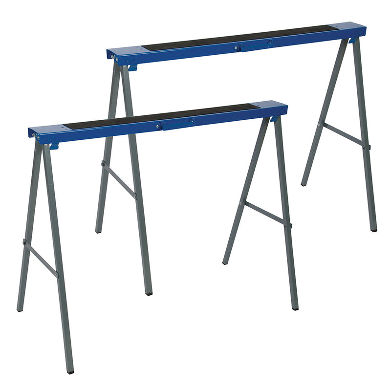 Silverline 783160 Metal Saw Horse Twin Pack
