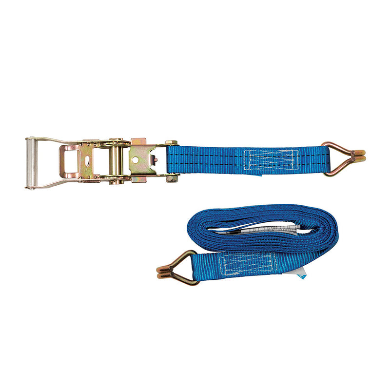 Silverline 785253 Ratchet Tie Down Strap J-Hook