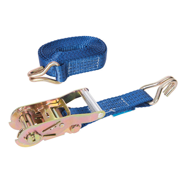 Silverline 786547 Ratchet Tie Down Strap J-Hook