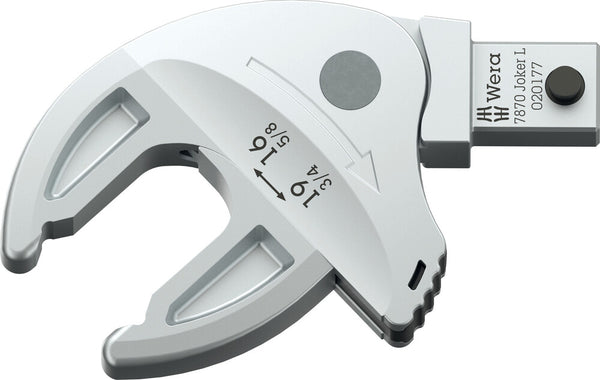 Wera 05020177001 7870 Joker L Self-setting insert spanner for wrench sizes 16-19 mm, 9x12 mm