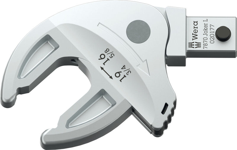 Wera 05020177001 7870 Joker L Self-setting insert spanner for wrench sizes 16-19 mm, 9x12 mm