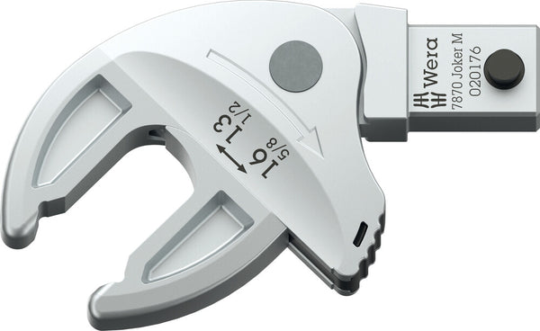 Wera 05020176001 7870 Joker M Self-setting insert spanner for wrench sizes 13-16 mm, 9x12 mm