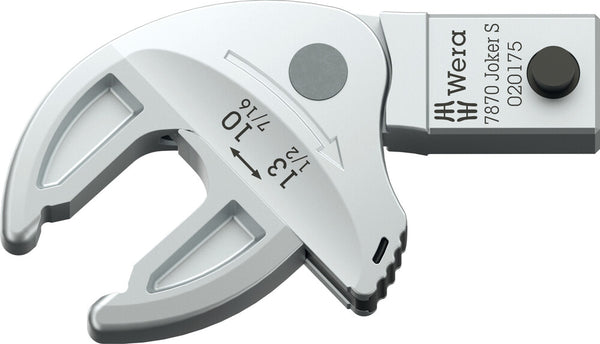 Wera 05020175001 7870 Joker S Self-setting insert spanner for wrench sizes 10-13 mm, 9x12 mm