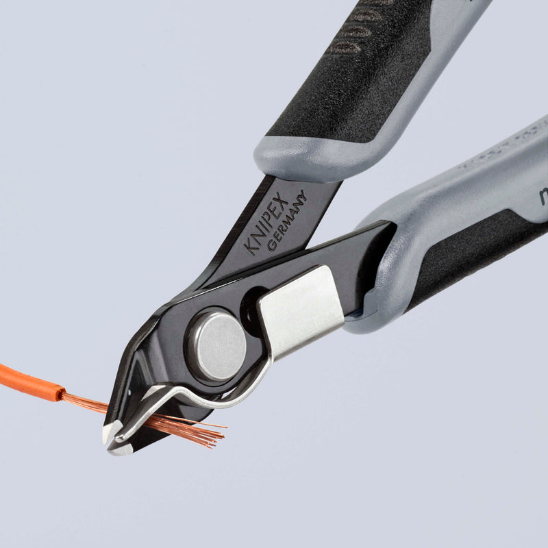 KNIPEX 78 71 125 ESD Electronic Super KnipsÂ¨ ESD with multi-component grips burnished 125 mm
