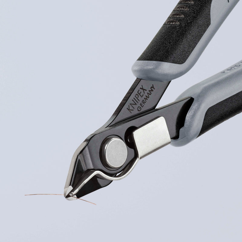 KNIPEX 78 71 125 ESD Electronic Super KnipsÂ¨ ESD with multi-component grips burnished 125 mm