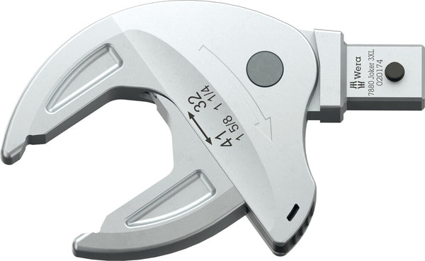 Wera 05020174001 7880 Joker 3XL Self-setting insert spanner for wrench sizes 32-41 mm, 14x18 mm