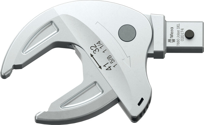 Wera 05020174001 7880 Joker 3XL Self-setting insert spanner for wrench sizes 32-41 mm, 14x18 mm