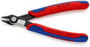 KNIPEX 78 91 125 Electronic Super KnipsÂ¨ with multi-component grips burnished 125 mm