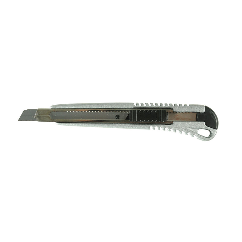 Silverline 789397 9mm Aluminium Alloy Snap-Off Knife