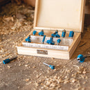 Silverline 792084 1/4" TCT Router Bit Set 12pce