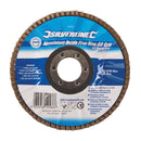 Silverline 793761 Aluminium Oxide Flap Disc