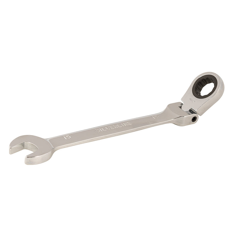 Silverline 793805 Flexible Head Ratchet Spanner