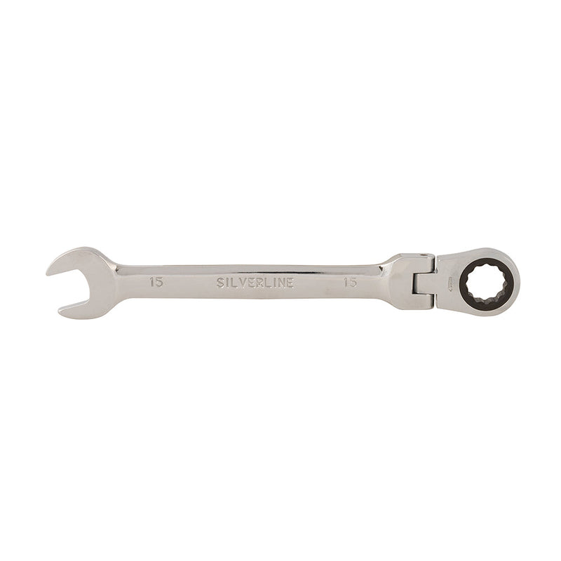 Silverline 793805 Flexible Head Ratchet Spanner