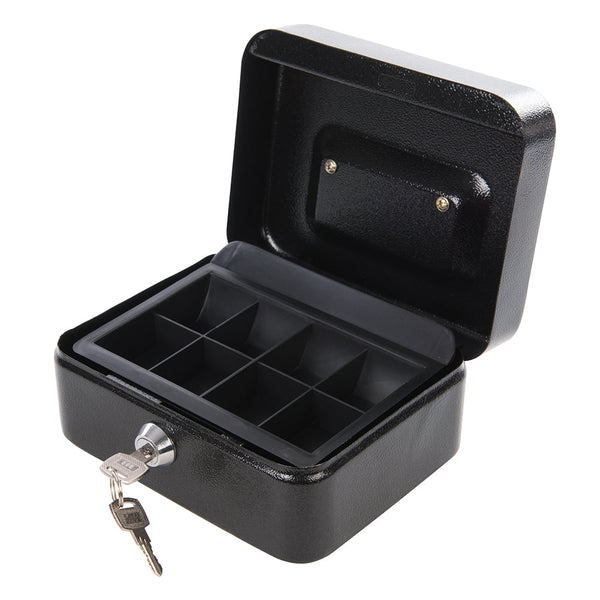Silverline 795764 Metal Cash & Valuables Box Keyed
