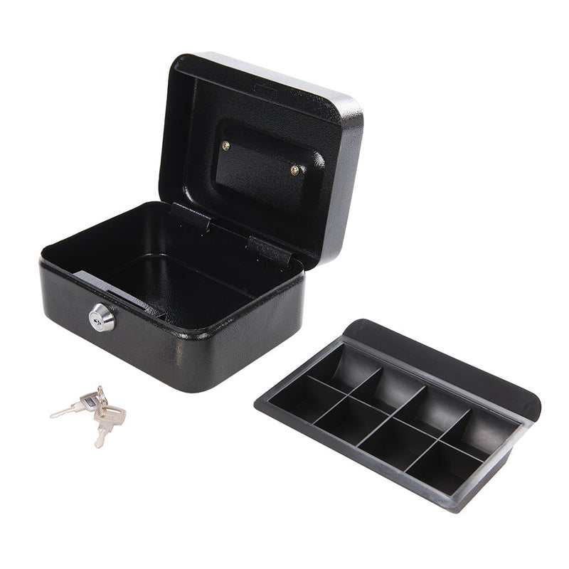 Silverline 795764 Metal Cash & Valuables Box Keyed