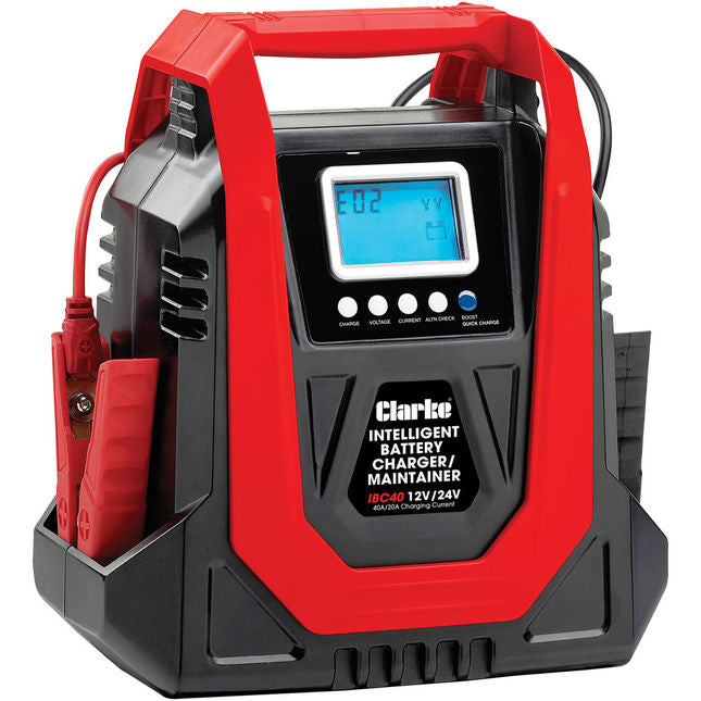 Clarke 6267014 IBC40 12/24V 40A Intelligent Battery Charger