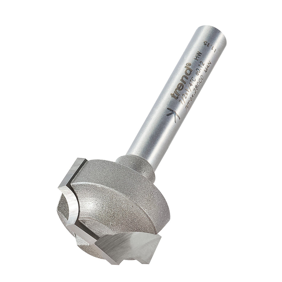 Trend Tools 7/2X1/4TC Ovolo Rounding Over Cutter 5Mm Radius