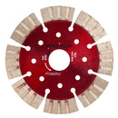 OX Tools OX-TCX15-125/22 Spectrum Maestro 15mm Universal Turbo-Seg Dia Blade - 125/22.23mm