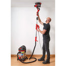 Clarke 3400404 DWS225LR 225mm Foldable Long Reach Drywall Sander (230V) with Accessories