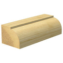 Trend Tools 7E/01X1/4TC Pin Guided Round Over Cutter