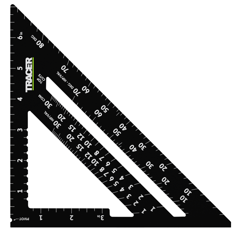 TRACER ASQ7I 7'' Imperial Speed Square
