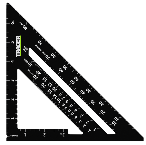 TRACER ASQ7I 7'' Imperial Speed Square