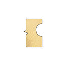 Trend Tools 8/20X1/4TC Bearing Guided Sunk Bead Cutter