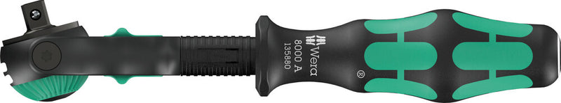 Wera 05135880001 8000 A Black Edition Zyklop Speed Ratchet with 1/4" drive