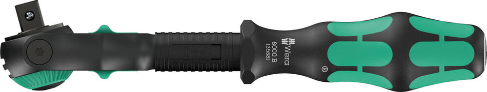 Wera 05135881001 8000 B Black Edition Zyklop Speed Ratchet with 3/8" drive