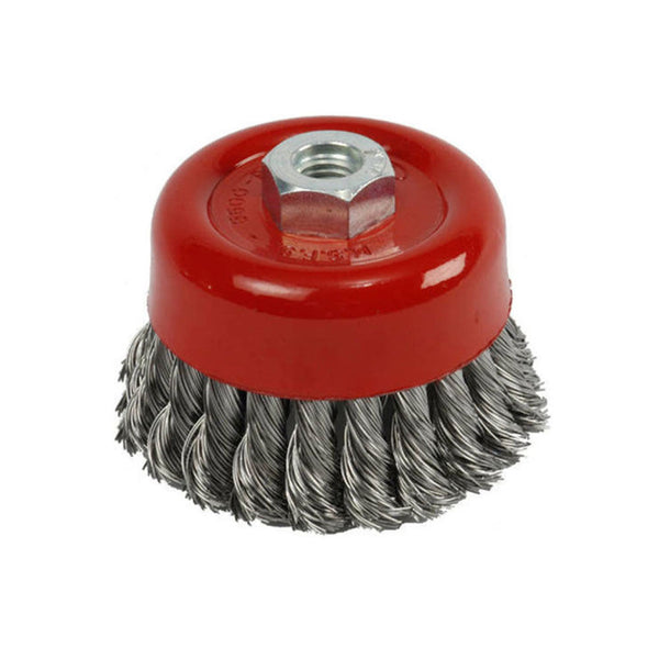 Clarke 1801554 CHT554 - 80mm Wire Cup Brush (M14)