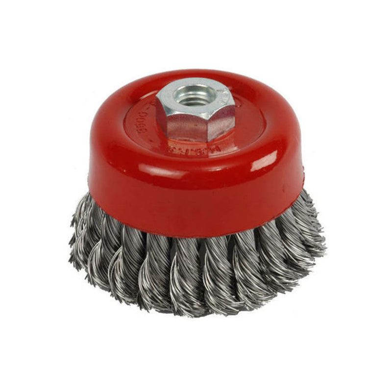 Clarke 1801554 CHT554 - 80mm Wire Cup Brush (M14)